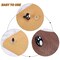 PH PandaHall Resin Safety Eyes, 100pcs 5 Size Craft Eyes Black Stuffed Crochet Eyes Kawaii Eyes with 100pcs Washers for Teddy Bear, Amigurumi Craft, Puppet, Plush Animal Making (8/10/ 12/14/ 16mm)